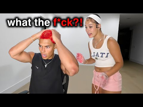 I Dyed Marlon's Hair!