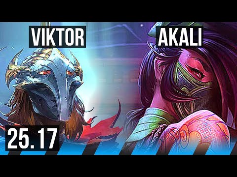 VIKTOR vs AKALI (MID) | 5/3/11 | KR Master | 25.17