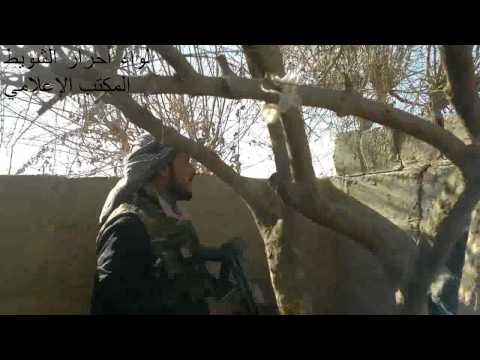 رصد و استطلاع قوات النظام قرب حاجز المسمكة في بلدة المريعية من قبل لواء أحرار الشويط