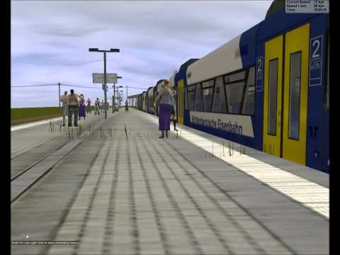 WEG RS1 VT 650 Abfahrt mit Makro und Lichtgruß