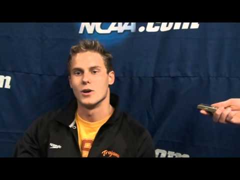 USC's Vlad Morozov, 50 free winner and history maker