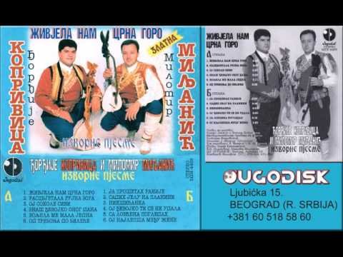 Narodni guslari Djordjije Koprivica i Milomir Miljanic - Rascvjetala rujna zora - (Audio 1998)