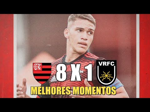 Flamengo 8 x 1 Volta Redonda Melhores Momentos Taça Guanabara Sub 15