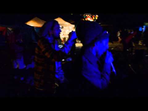 Ras Amlak chants on Ital Mick Dub - Inner Standing Sound at One Love One Heart Reggae Festival