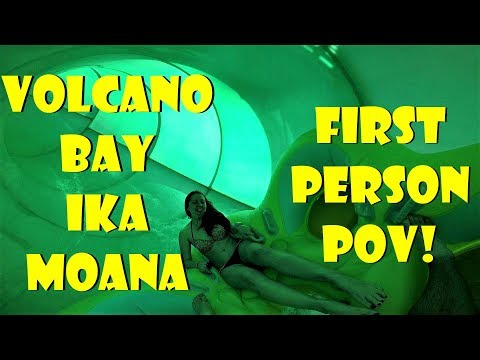 Volcano Bay Ika Moana Water Slide First Person POV In 4K Universal Orlando Resort!