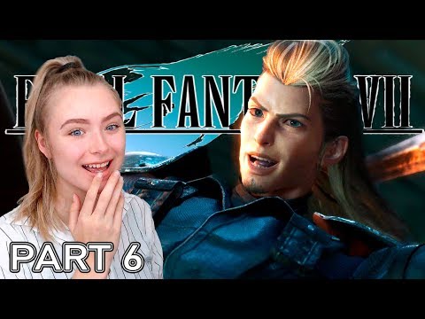 EPIC MOTORCYCLE CHASE (ROCHE) - Let's Play: Final Fantasy 7 Remake - Part 6 (Blind Playthrough)