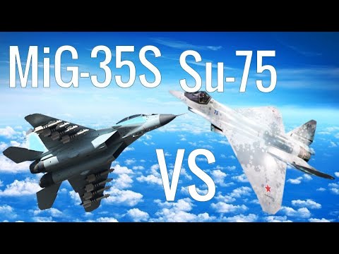 MiG-35 protiv Su-75 Šahmat - MiG-35 VS Sukhoi Su-75 Checkmate