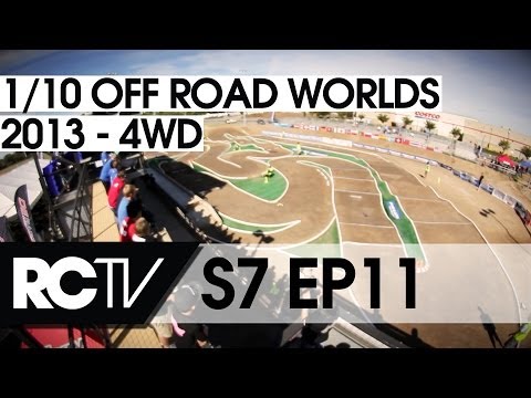RC Racing TV S07 Ep11 2013 IFMAR 1/10th 4WD Electric Worlds!