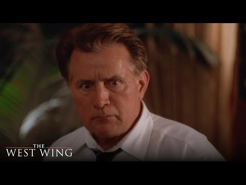 Because A Man Stands Up | The West Wing