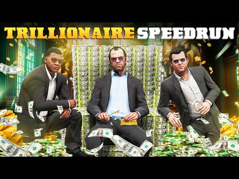 What's The Fastest You Can Become A TRILLIONAIRE In GTA 5? (World Record)