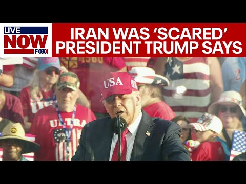 Video | 'GO AHEAD' President Trump describes Iran calling ahead about missile attack: 'They were scared'