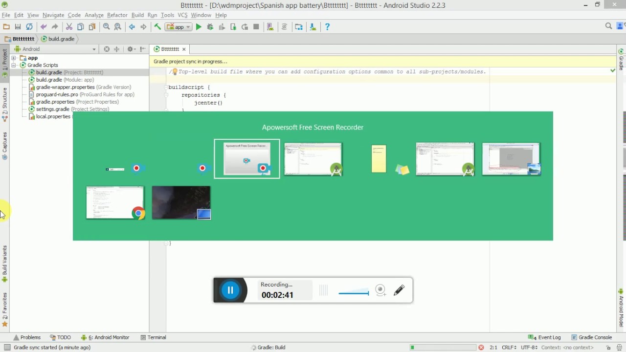 android installation error  Running app
