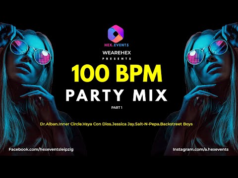 Best Dance Hits of the 90's Party Mix@100 BPM- Part 1-No Ads!