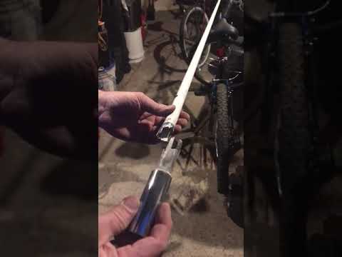Quick fix for vhf marine antenna