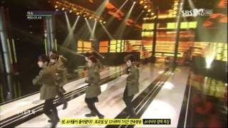 130111 C-CLOWN - Far Away Young Love on SBSMTV The Show