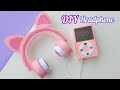 how to make paper cute headphone 🎧 / homemade paper headphone  / Diy headphone