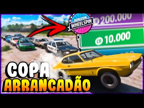 FORZA HORIZON 5 - COPA ARRANCADÃO de ROLETA DINHEIRO NÃO É TUDO!