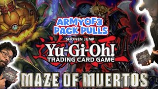ENTER THE MAZE OF MUERTOS!!! (NEW) Yugioh maze of muertos pack pulls🥵