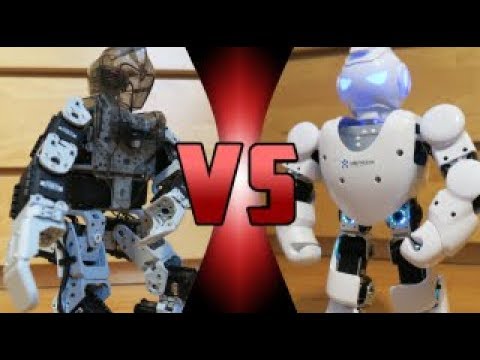ROBOT DEATH BATTLE! - Alpha 1S VS Bioloid (ROBOT DEATH BATTLE!)