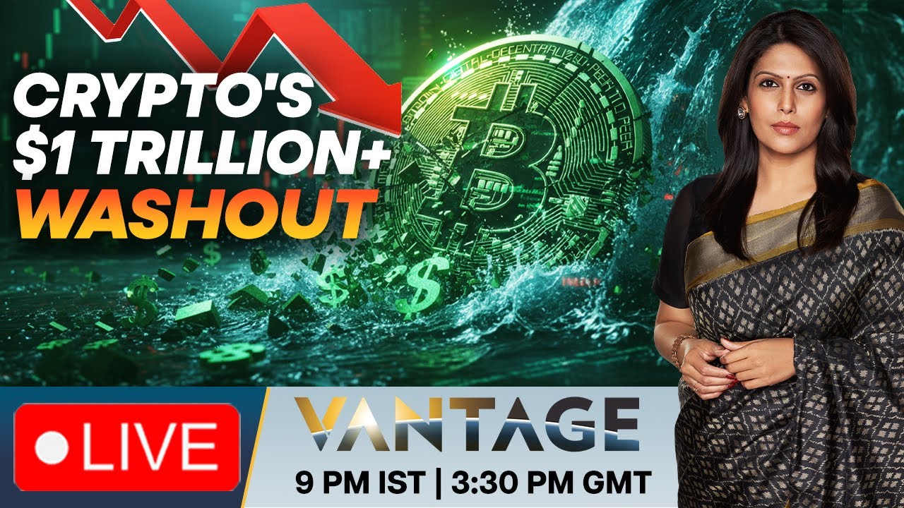 LIVE: U.S. Stock Market Rout Hits Crypto, $1.2 Trillion Erased | Vantage With Palki Sharma