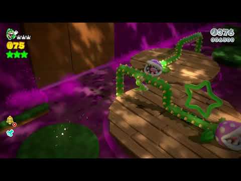 Super Mario 3D World (Switch) 4-2 Speedrun - Time: 32 (Former WR)