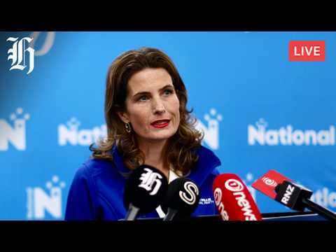 Thumbnail for NZ Herald Live: Nicola Willis speaks to media