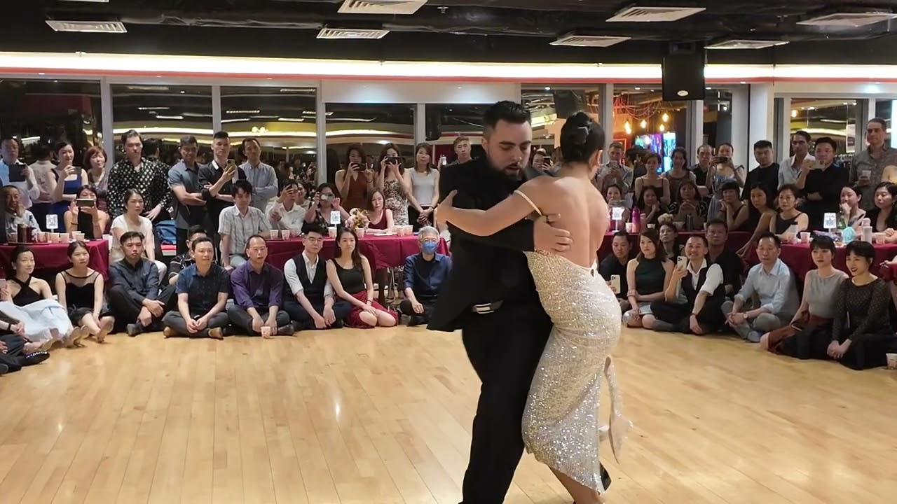 Jonathan Saavedra & Clarisa Aragon 3/4 - Miedo (Juan D'Arienzo) Vals - Hong Kong 2024 - 4K