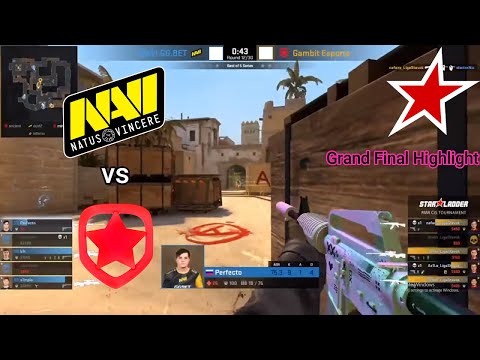 Gambit VS Navi | StarLadder CIS RMR 2021| BO5 - Grand Final HIGHLIGHT| CSGO 4 July 2021