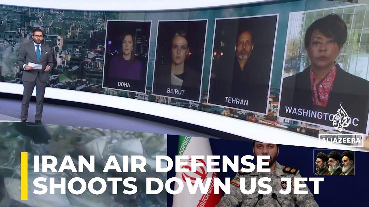 latest update: US Aircraft Downed as Iran Claims Air Defense Victory.