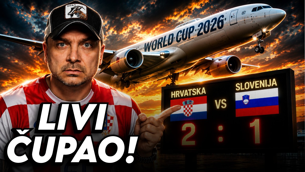 HRVATSKA vs SLOVENIJA 2:1! SA POBJEDOM NA SVJETSKO!
