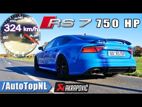 750HP AUDI RS7 Performance | 1/4 Mile & 0-324KM/H AUTOBAHN POV by AutoTopNL