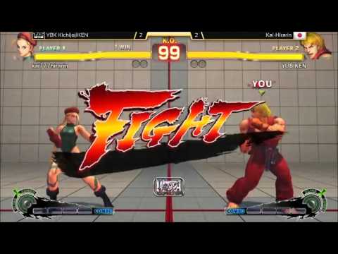 - YUBIKEN - YBK Kichiken (Ken) vs Kai Hirarin (Cammy) FT7 081315