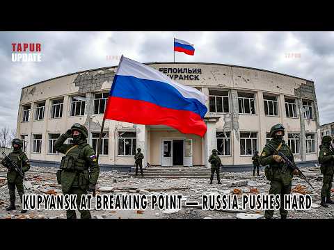 KUPYANSK ON THE BRINK: Russia Tightens the Noose on Ukraine