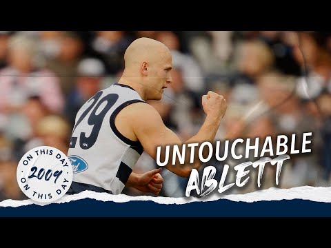 Untouchable Ablett has 36 and 2 🥵 | R13 2009