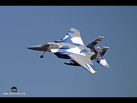 The RC Geek's E-flite F-15 Eagle 64mm EDF Flight at MRCF