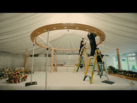 Bespoke Mandap Setup