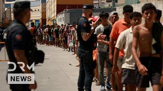 Ceuta Migrants Build Beach Shacks As Thousands Remain Stranded | DRM News | AC1F