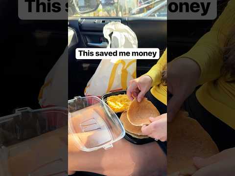 Feeding my family off of one McDonald’s breakfast meal #mcdonalds #breakfast #morning #family