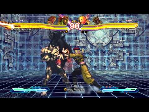 "Best Bout Replays" SFxT - GodLike Gambino vs MercifulDuke613  (1080p HD)