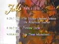 The Disney Channel Fall Preview Schedule Promos 1995