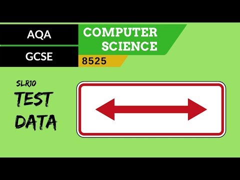 62. AQA GCSE (8525) SLR10 - 3.2 Test data