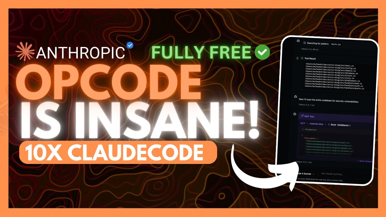 Opcode: NEW Toolkit + GUI Supercharges ClaudeCode By 10x! Fixes ALL Issues! (MCP & Multi-Agents)