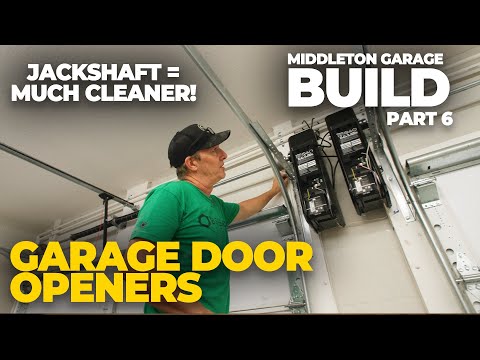 My Favorite Garage Door Openers! | LiftMaster 98022 Jackshaft | Middleton Garage Build