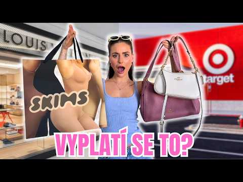 NÁKUPY V AMERICE! 🇺🇸 stojí to opravdu zato?