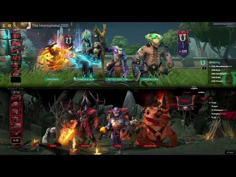 [EN] T1 vs Undying - Dota 2 The International 2021 - Group Stage Day 3