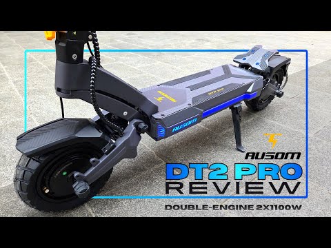 Ausom DT2 Pro REVIEW: Dual 1100w Power & 42mph BEAST Destroys Every Scooter in Its Price Range!