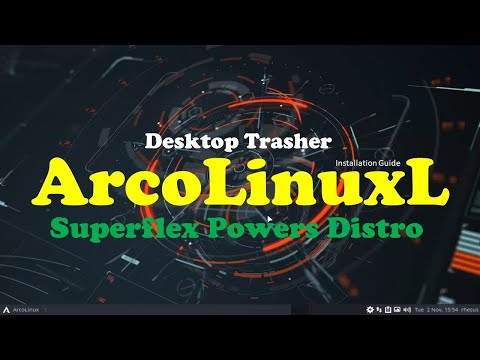 ArcoLinuxL  Superflex Powers Distro