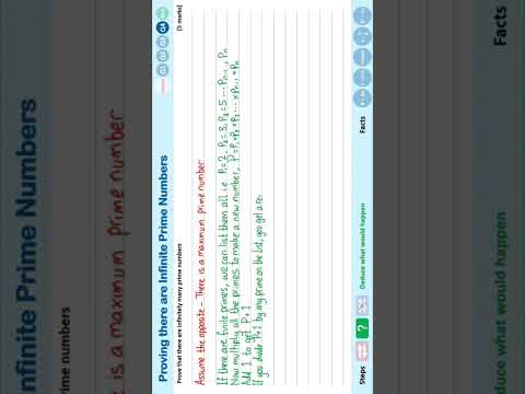 Proof by Contradiction - Proving there are Infinite Primes