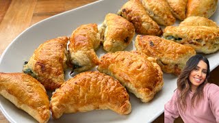 AIR FRYER SPINACH & CHEESE PASTRY BITES