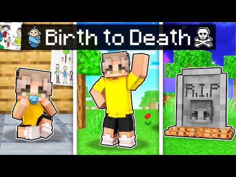 Shady's BIRTH to DEATH In Minecraft!